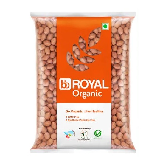 Арахис (500 г), Raw Peanuts, произв. BB Royal