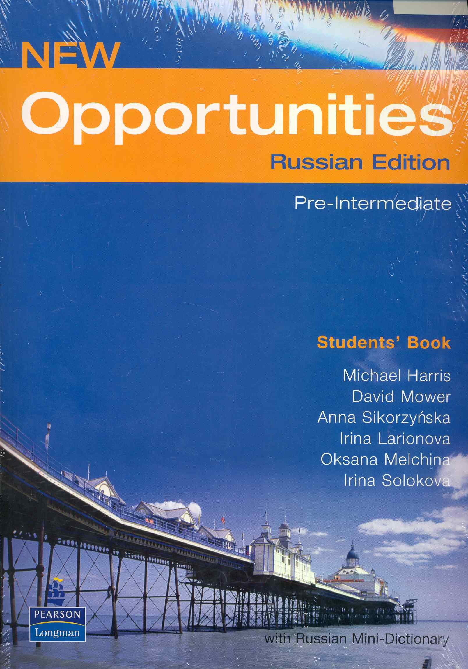 New Opportunities Pre-Intermediate Students  Book (+ Russian Mini-Dictionary) (мягк). Harris M., Mower D. (Британия)