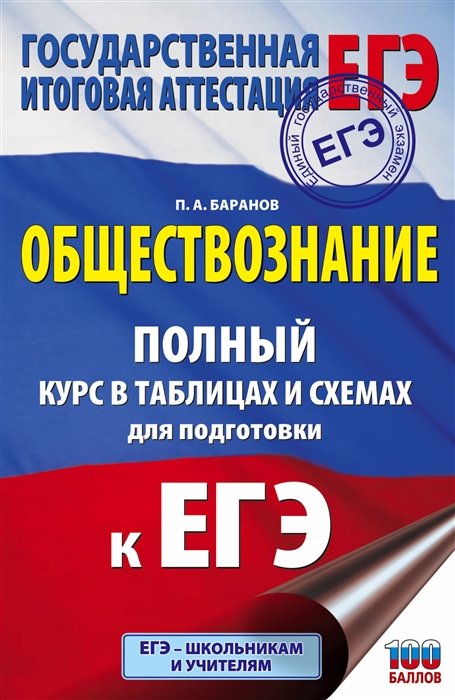 ЕГЭ Обществознание  Буквоед ЕГЭ. Обществознание. Полный курс в таблицах и схемах для подготовки к ЕГЭ