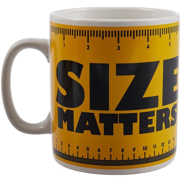 Кружка Size matters (керамика) (900мл) (12-06820-SM13)