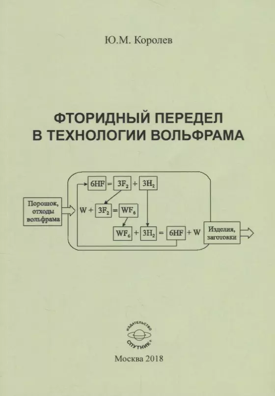 Фторидный передел в технологии вольфрама. Монография