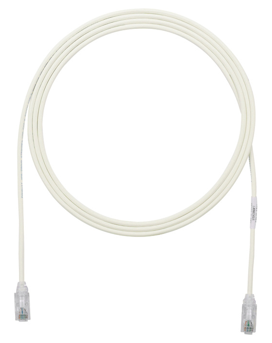 Патч-корд Panduit UTP28SP1M вилка RJ-45-вилка RJ-45 кат.6 1м белый LSZH