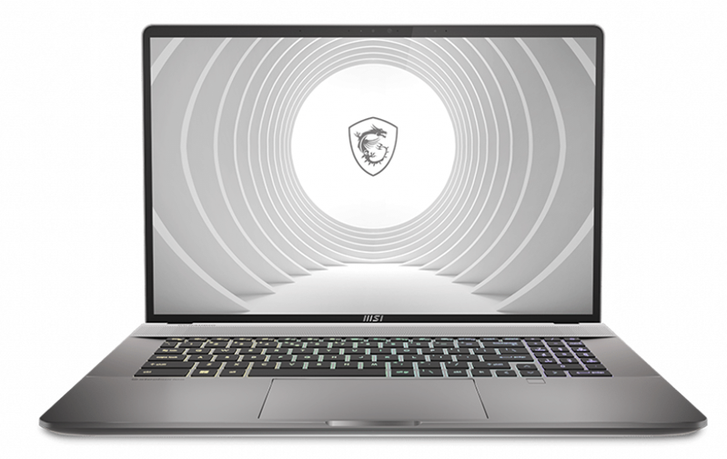 Ноутбук MSI CreatorPro Z17 A12UMST, Core i9-12900H,2.5 GHz,17" QHD+ (2560x1600) ,165Hz,DDR5 64GB (32GB*2) ,2TB M.2 PCIe SSD,RTX A5500 Max-Q  GDDR6 16GB,Lunar Gray,1y,Win11Pro(MS-17N1) (9S7-17N112-260)