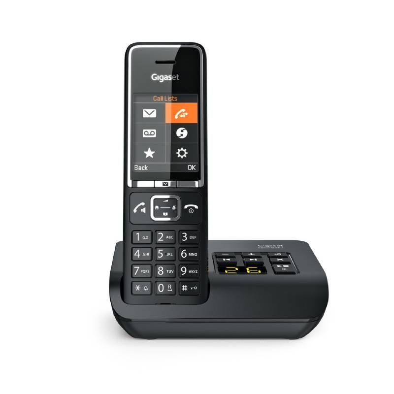 Р/Телефон Dect Gigaset 550A RUS черный автооветчик АОН