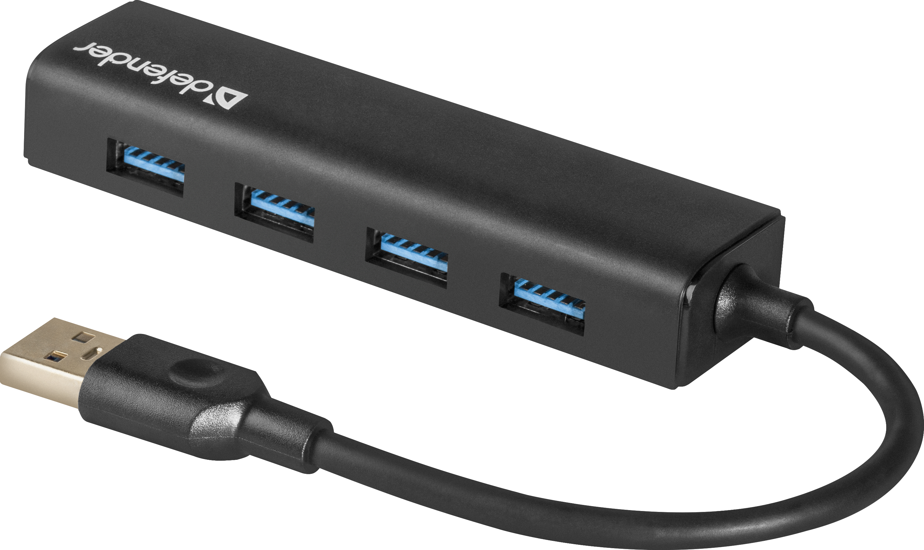 Контроллеры DEFENDER Универсальный USB разветвитель Quadro Express USB3.0, 4 порта (83204)