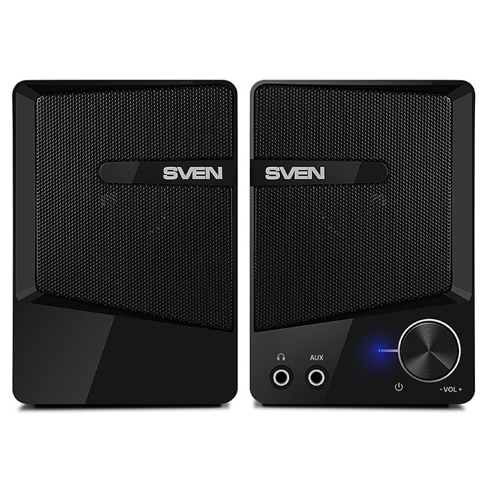 SVEN 248, чёрный, USB, акустическая система 2.0, мощность 2x3 Вт(RMS) SVEN 248 (SV-016333)