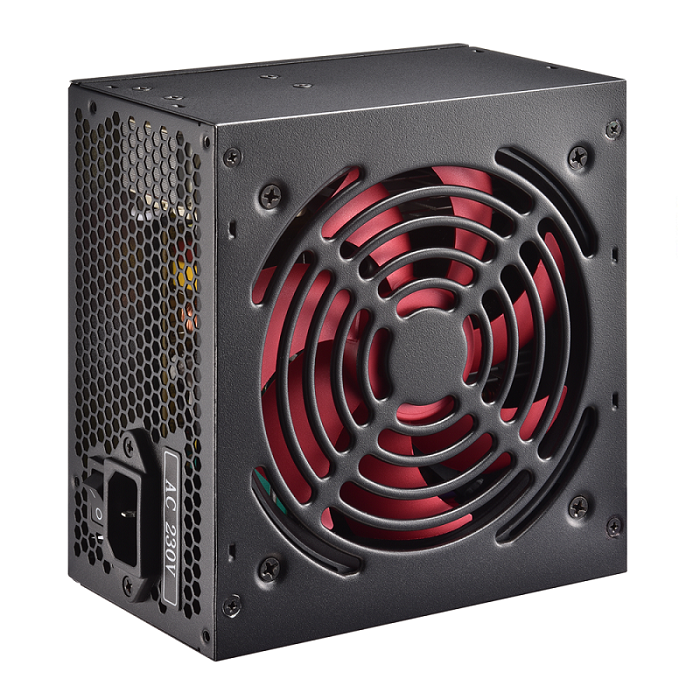 Блок питания XILENCE Redwing Series, XP600R7, 600W, CE, P.PFC, black coating, 12cm Red Fan, Standby &lt;1W, Brown box (XN053)