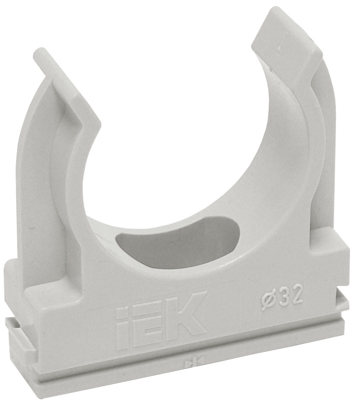 Держатель IEK CTA10D-CF40-K41-050 40мм полистерол серый (упак.:1шт)