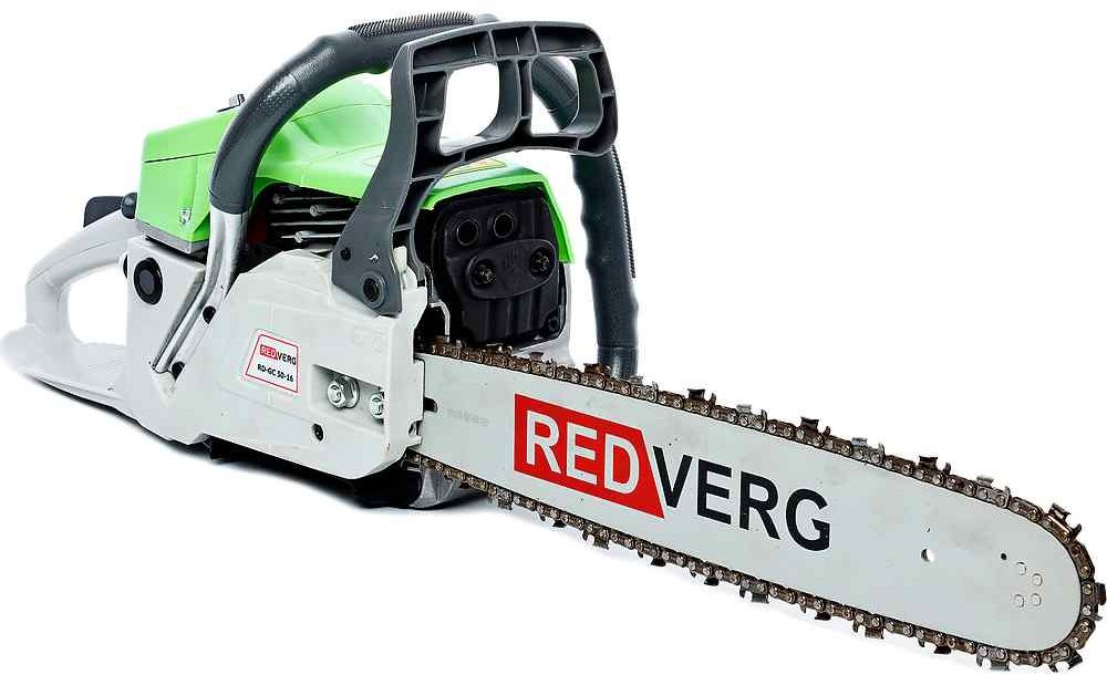 Бензопила RedVerg RD-GC50-16 2000Вт 2.7л.с. дл.шин.:16" (40cm)