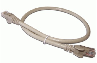 Коннекторы  Неватека Патч-корд LANMASTER UTP, кат. 6, RJ45-RJ45, серый, длина 3.0 м (LAN6-45-45-3.0-GY)