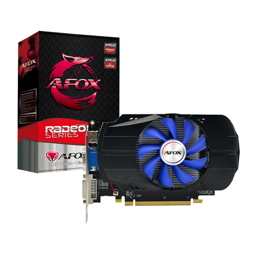  Видеокарта Afox AMD R7 350 800 4096 3400 128 RTL [AFR7350-4096D5H4-V3]