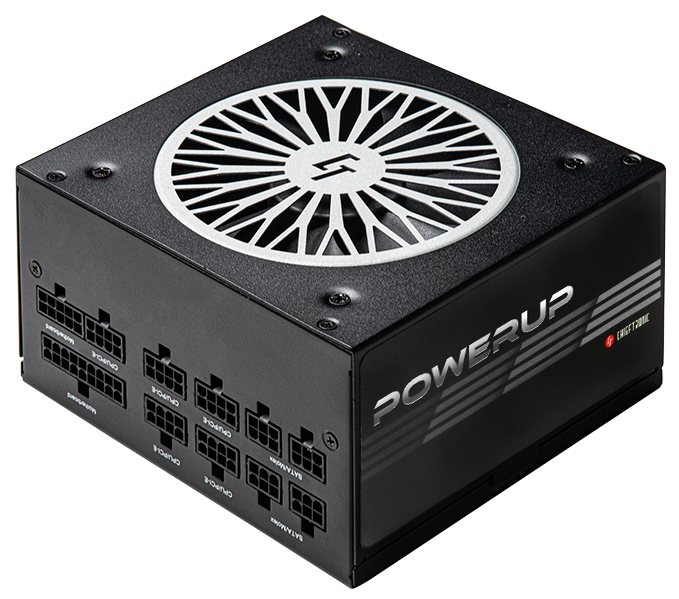 Блок питания Chieftec CHIEFTRONIC PowerUp GPX-850FC (ATX 2.3, 850W, 80 PLUS GOLD, Active PFC, 120mm fan, Full Cable Management, LLC design) Retail (GPX-850FC)