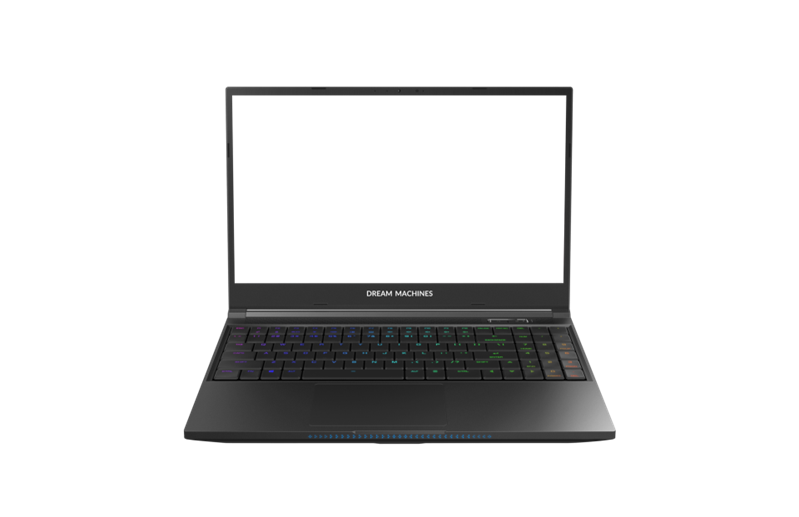 Ноутбук Dream Machines RG3070Ti-15KZ20 Intel Core i7-12700H/16Gb/1Tb M.2 SSD Nvme/15.6" FHD AG WVA 240Hz (1920x1080)/Nvidia RTX3070Ti 8Gb/WiFi6/BT/No OS/2.2Kg/Black/RG45/Miin DP/HDMI (RG3070Ti-15KZ20)