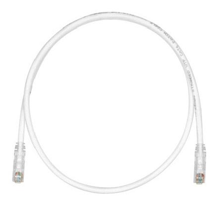 Патч-корды медные Патч-корд Panduit UTPSP2MY вилка RJ-45-вилка RJ-45 кат.6 2м белый ПВХ