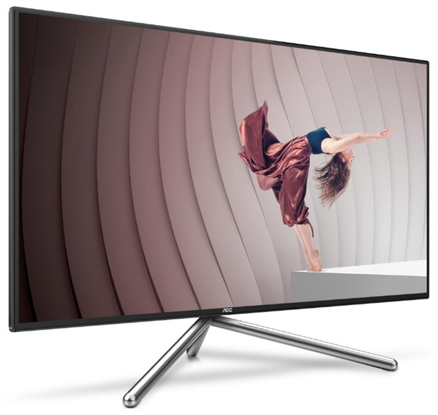 Монитор 31,5" AOC U32U1 3840x2160 60Гц IPS LED 16:9 4ms 2*HDMI USB-C (альт. режим DP) DP1.4 50M:1 1300:1 178/178 600cd sRGB (%)-135 HAS Pivot Tilt 2*Speakers 2Вт Black (U32U1)