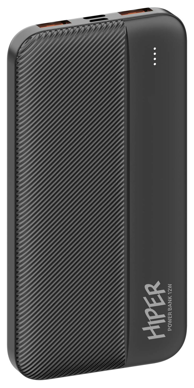 Мобильный аккумулятор Hiper SM10000 10000mAh 2.1A 2xUSB черный (SM10000 BLACK)