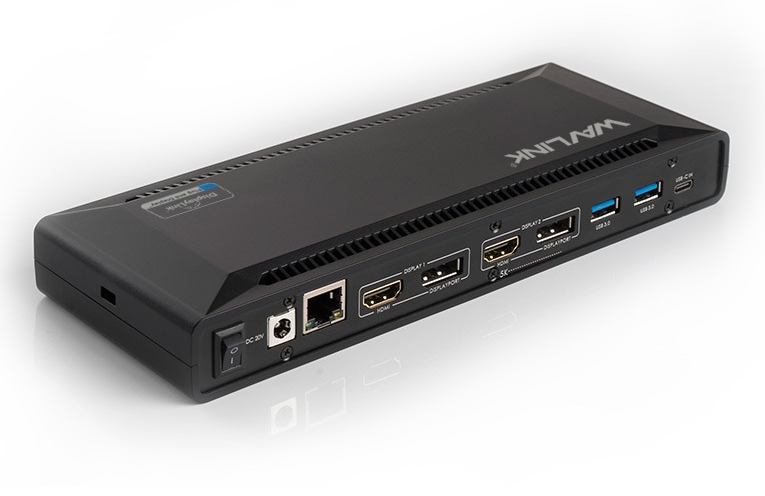 Док-станция Docking Station WAVLINK USB-C&USB3.0 Ultra 5K(Dual 4K)Universal with 100W PowerDelivery Include 20V/6.5A Power Adapter/ 4xUSB3.0/2xUSB-C/2xDP 4K 60HZ/2xHDMI 4K 60HZ/1xGigabit LAN/1xAudio In/Out (WL-UG69PD2 Pro)