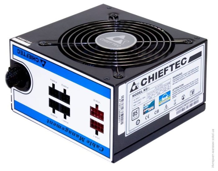 Блок питания Chieftec PSU CTG-650C 650W EPS12 Cab Manag 85+ 230V Retail 12cm Fan APFC (20+4),4+8p, Mod 2(3xSATA), 2(2xMolex+Floppy),2(6+2), 230V Only (CTG-650C)