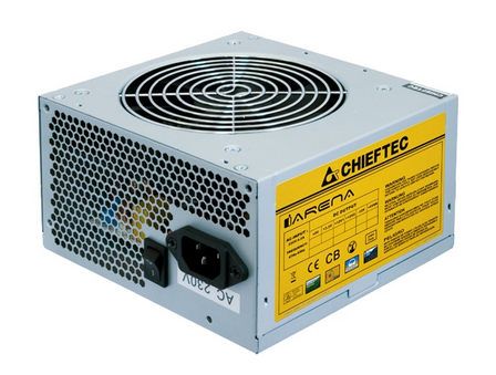 Блок питания Chieftec PSU GPA-500S8 500W ATX2.3 APFC Bulk 12cm Fan Active PFC 20+4p; 4p; 6+1p; 3xSATA; 2xMolex+FDD  (GPA-500S8)