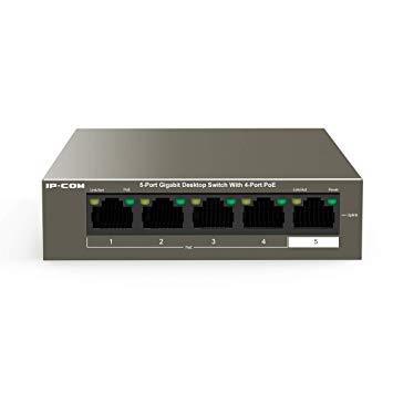 Коммутатор 5PORT 10/100/1000M G1105P-4-63W IP-COM