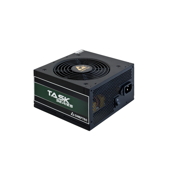 Блок питания Chieftec Task TPS-600S (ATX 2.3, 600W, 80 PLUS BRONZE, Active PFC, 120mm fan) Retail (TPS-600S)