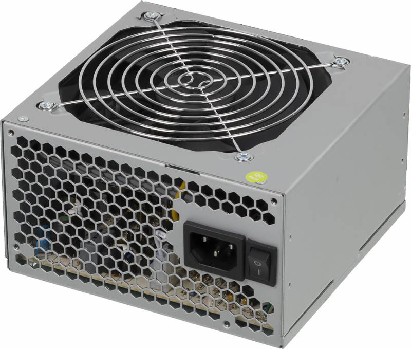  Блок питания Accord ATX 600W ACC-600W-12 (24+4+4pin) 120mm fan 4xSATA