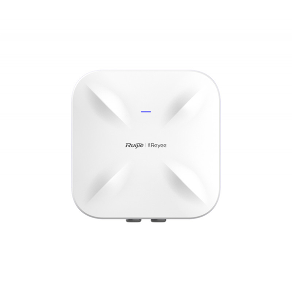 Точка доступа Reyee AX1800 Wi-Fi 6 Outdoor Access Point. 1775M Dual band dual radio AP. Internal antenna; 1 10/100/1000 Base-T Ethernet ports supports PoE IN;1 100/1000 Base-X  SFP Gigabit  port; 2.4GHz/5GHz du (RG-RAP6260(G))