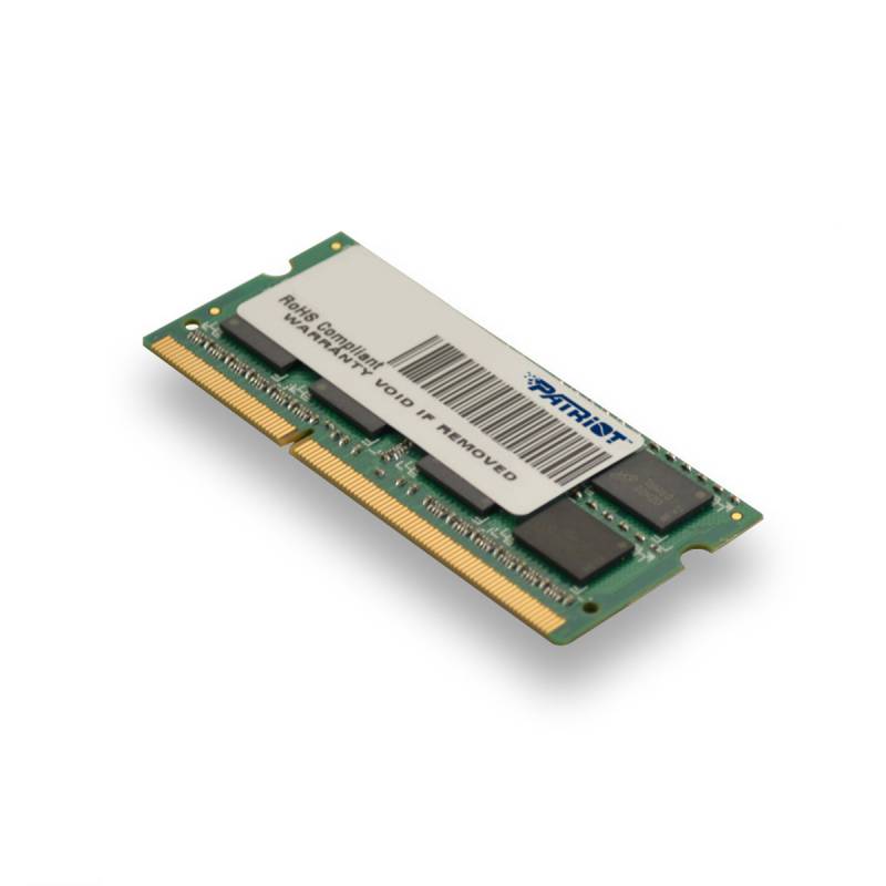   Неватека Память DDR3L 4Gb 1600MHz Patriot PSD34G1600L2S RTL PC3-12800 CL11 SO-DIMM 204-pin 1.35В