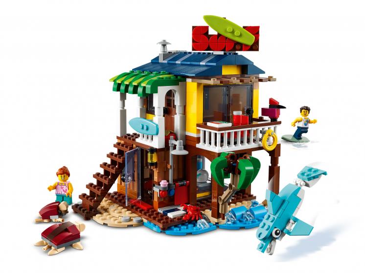 Игрушка CONSTRUCTOR CREATOR SURFER-STRANDHAUS LEGO