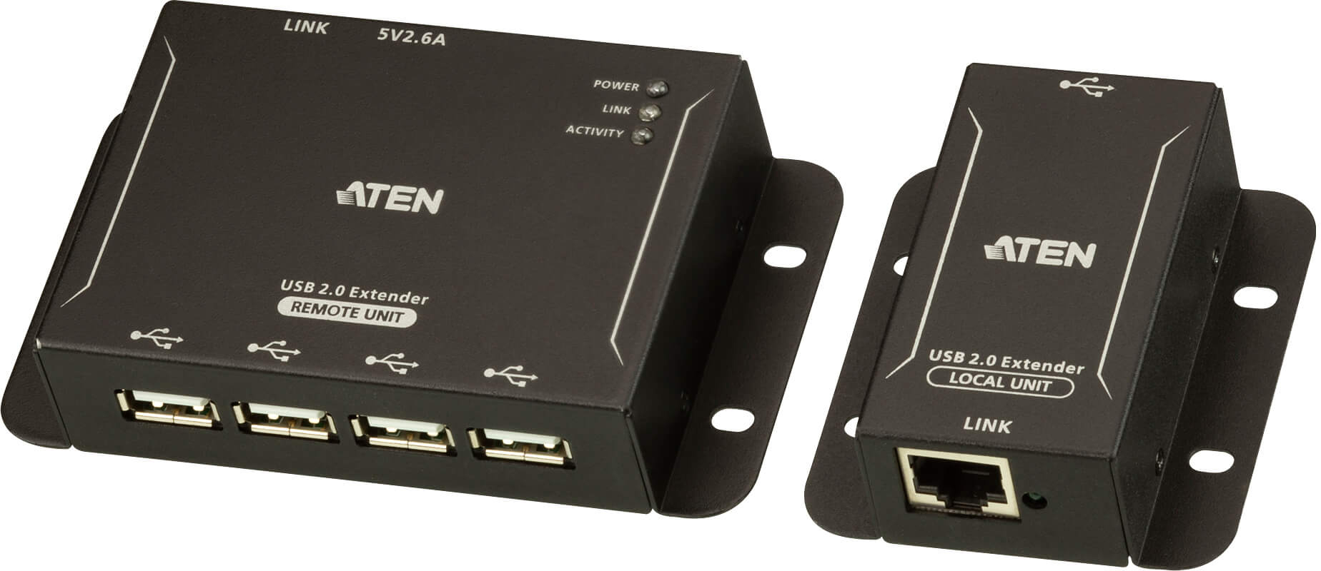 4-х портовый удлинитель, USB 2.0,  50 метр., CAT 5 ATEN UCE3250