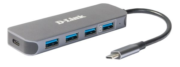 USB Hub  Неватека Разветвитель USB 3.0 D-Link DUB-2340 2порт. черный (DUB-2340/A1A)