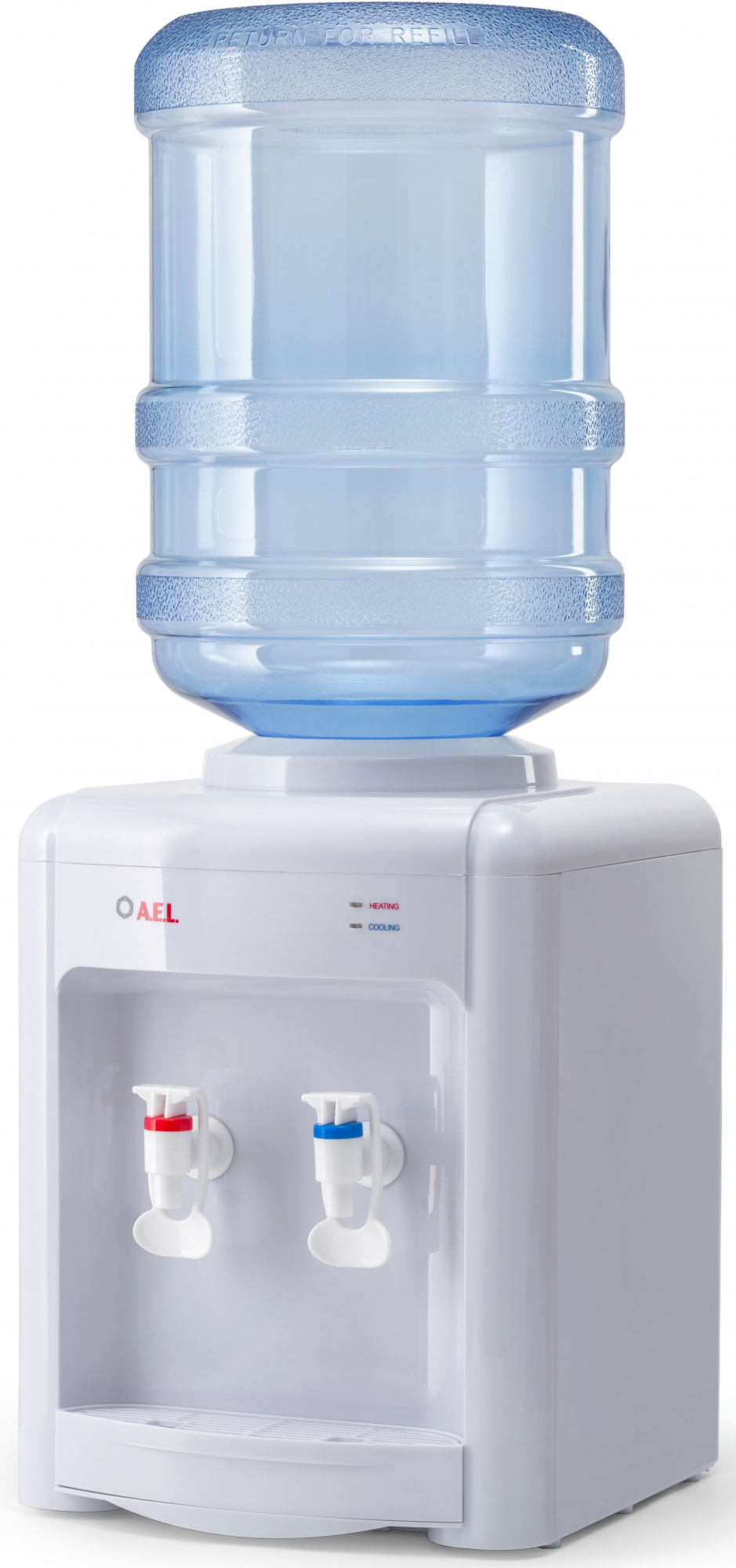 Кулеры для воды Кулер AEL TD-AEL-340 v.2 настольный электронный белый
