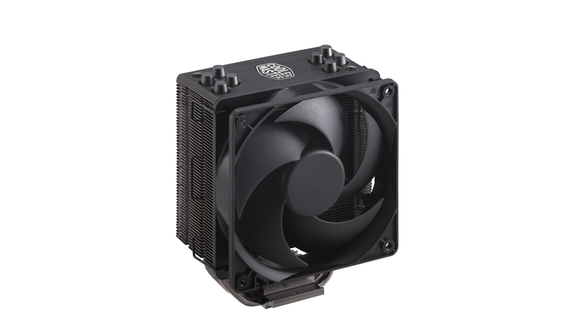 Устройство охлаждения(кулер) Cooler Master Hyper 212 Black Edition Soc-AM4/AM3+/1151/1200/2066 4-pin 9-31dB Al+Cu 130W 465gr LED Ret