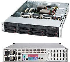  Корпус SuperMicro CSE-825TQC-R802LPB 2U 2x800W черный