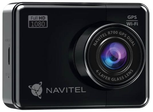  Видеорегистратор Navitel R700 GPS DUAL черный 1080x1920 1080p 170гр. GPS MSTAR AIT8339