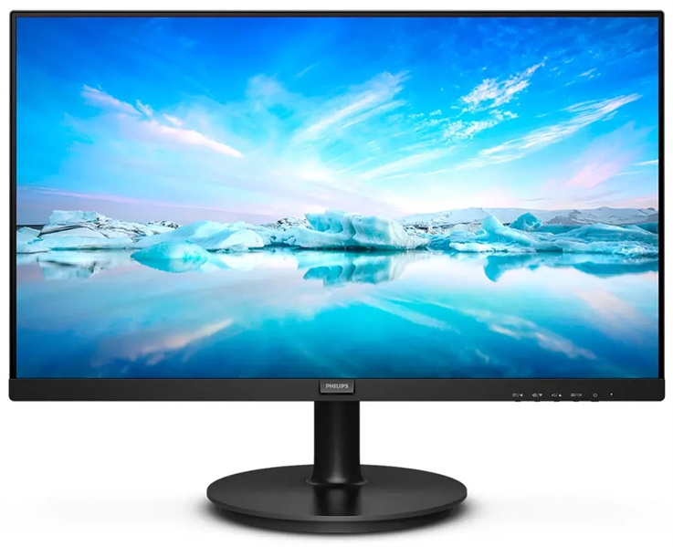 Монитор 23,8" Philips 242V8LA 1920x1080 75Гц VA LED 16:9 4ms D-Sub HDMI DP Mega Infinity DCR 3000:1 178/178 250cd Tilt Speakers Black (242V8LA/01)