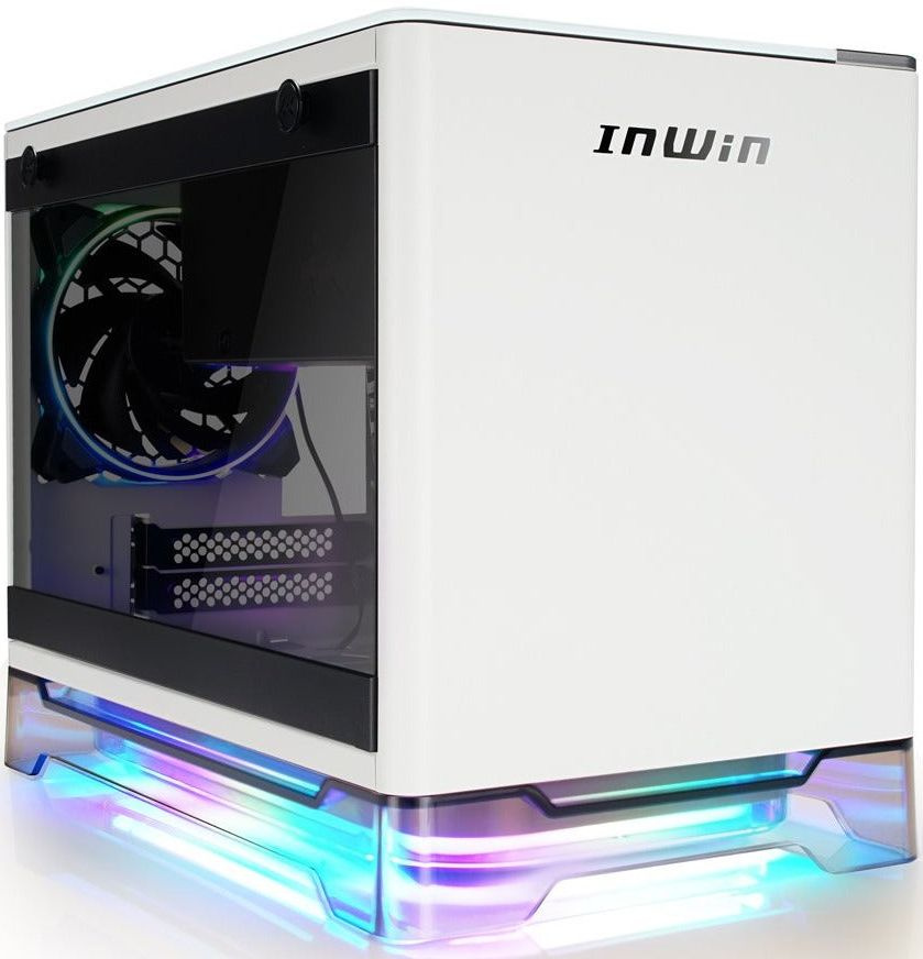 Корпус Inwin CF08A (A1PLUS) белый 650W ATX 2xUSB3.0 audio bott PSU