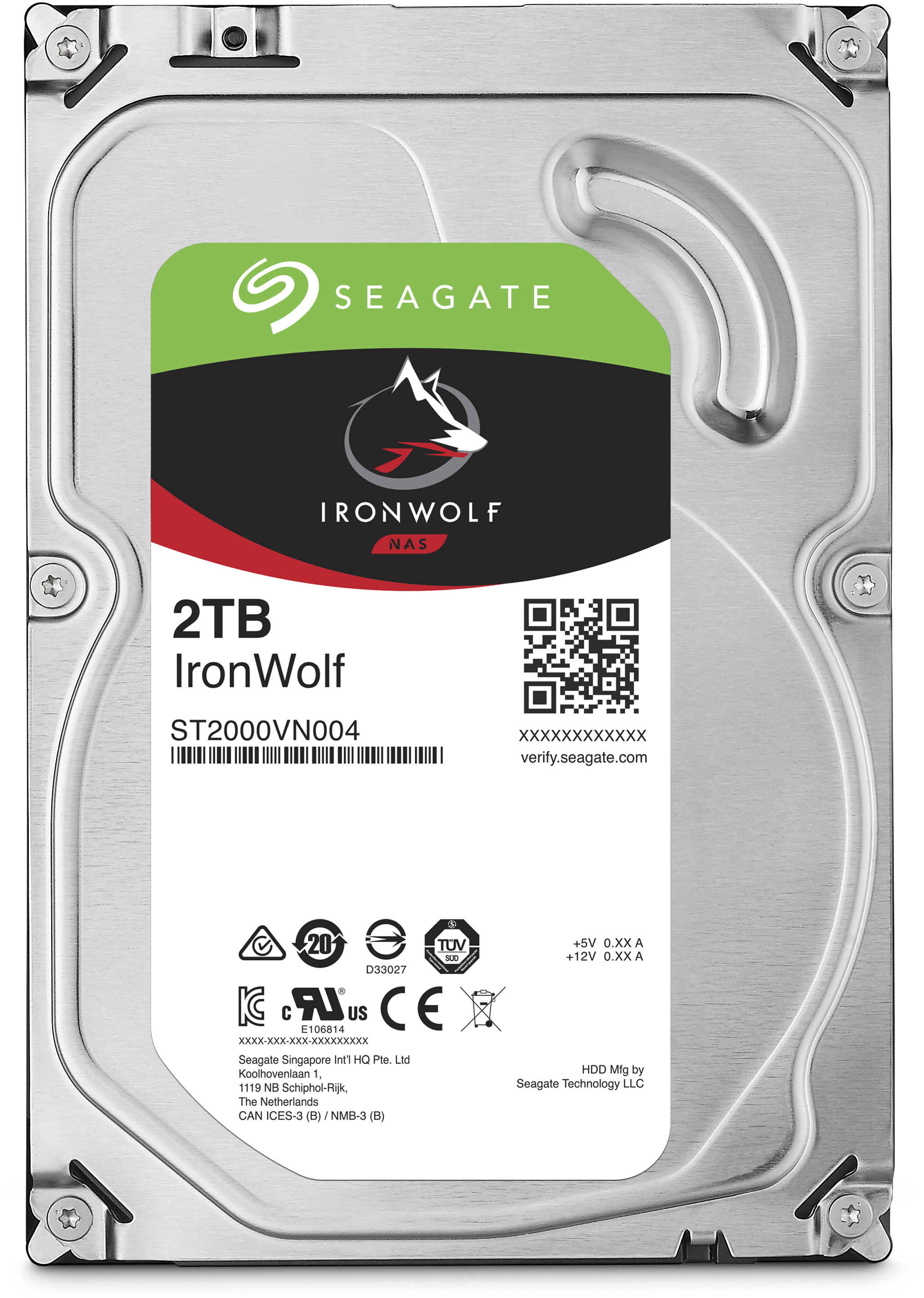 Жесткие диски  Неватека Жесткий диск SATA 2TB 5900RPM 6GB/S 64MB ST2000VN004 SEAGATE