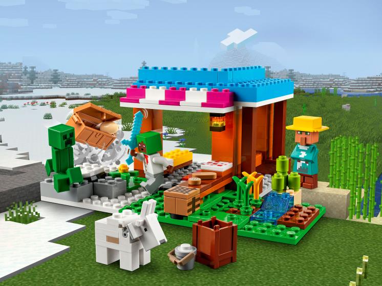 Игрушка CONSTRUCTOR MINECRAFT DIE BÄCKEREI LEGO