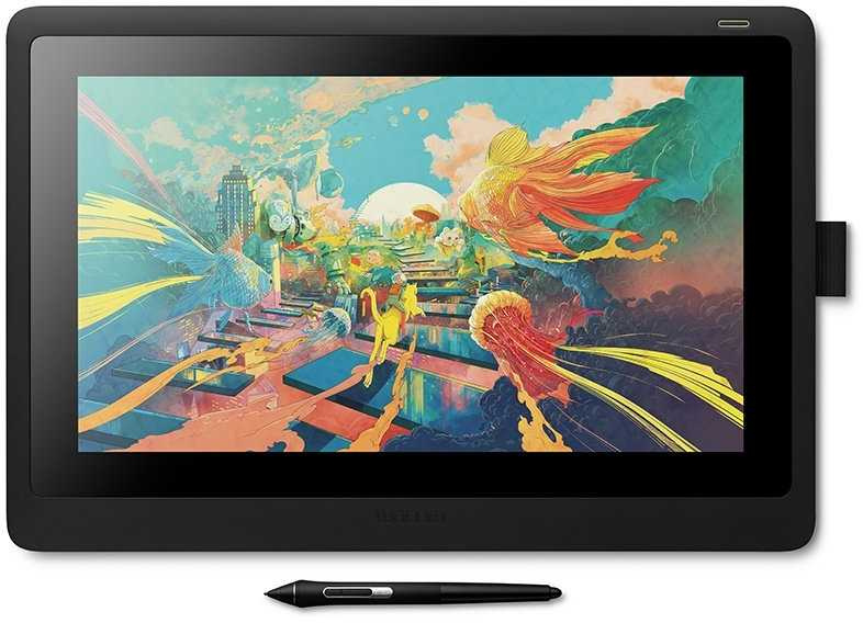 Планшеты для рисования Интерактивный дисплей Wacom Cintiq 16 (DTK1660K0B)