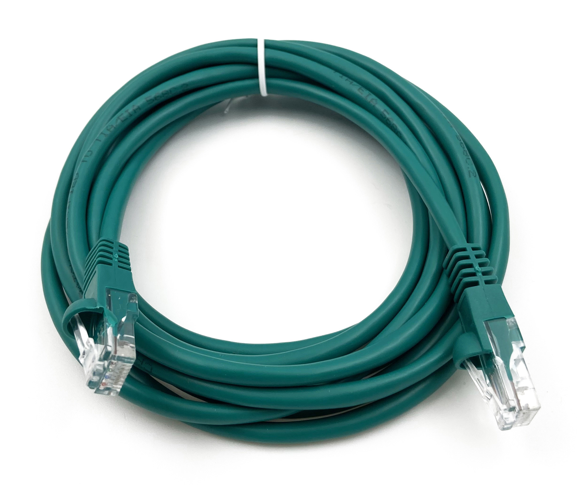 Патч-корд Buro UTP 4 пары cat5E CCA molded 3м зеленый RJ-45 (m)-RJ-45 (m)