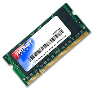   Неватека Память DDR2 2Gb 800MHz Patriot PSD22G8002S RTL PC2-6400 CL6 SO-DIMM 200-pin 1.8В