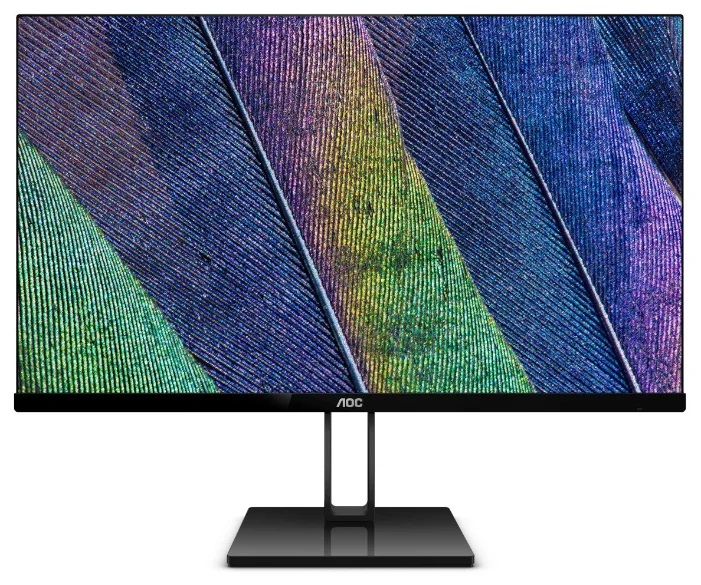 Монитор 27" AOC 27E2QAE 1920x1080 75 Гц IPS WLED 16:9 4ms VGA HDMI DP 1000:1 20M:1 178/178 250cd Speakers Black (27E2QAE)