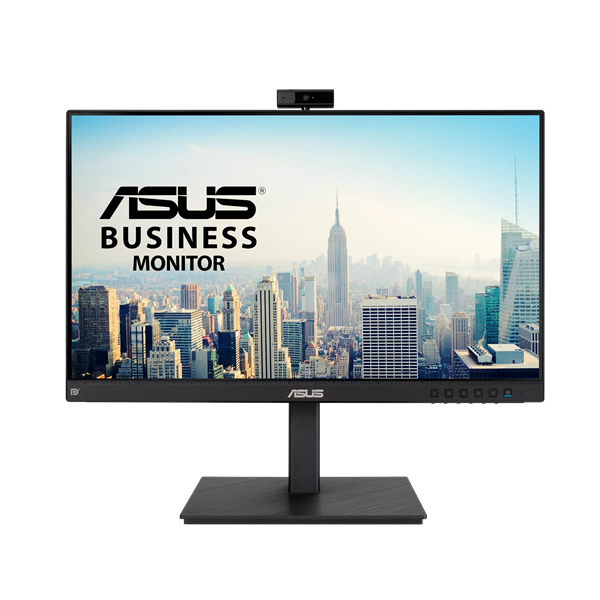   Неватека Монитор ASUS 23.8" BE24EQSK IPS LED, 1920x1080, 5ms, 300cd/m2, 178°/178°, 100M:1, Webcam 2.0M, D-Sub, HDMI, DP, MM, 60Hz, Tilt, Swivel, Pivot, HAS, VESA, MiniPC kit, Black, 90LM05M1-B03370 (BE24EQSK)