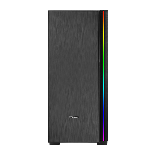 Корпус ZALMAN Z3 NEO, ATX, BLACK, WINDOW, 5x3.5", 2x2.5", 2xUSB2.0, 1xUSB3.0, FRONT 1x120mm, REAR 1x120mm RGB (Z3 NEO)