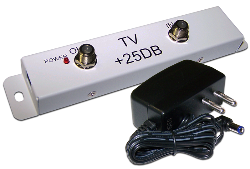 Усилитель TV-сигнала, 25 dB (LAN-HCS-TVSA25)