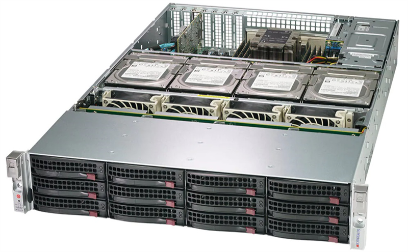 Серверная платформа Supermicro SuperStorage 2U Server 620P-ACR16H noCPU(2)3rd Gen Xeon Scalable (SSG-620P-ACR16H)