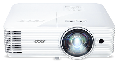   Неватека Проектор Acer projector S1286H, DLP 3D, XGA, 3500lm, 20000/1, HMDI, short throw 0.6, 2.7kg (MR.JQF11.001)