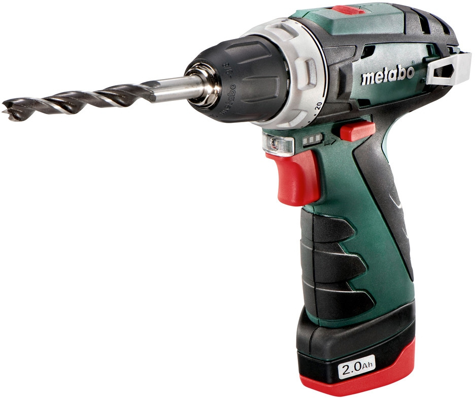 Дрель-шуруповерт Metabo PowerMaxx BS аккум. патрон:быстрозажимной (кейс в комплекте)