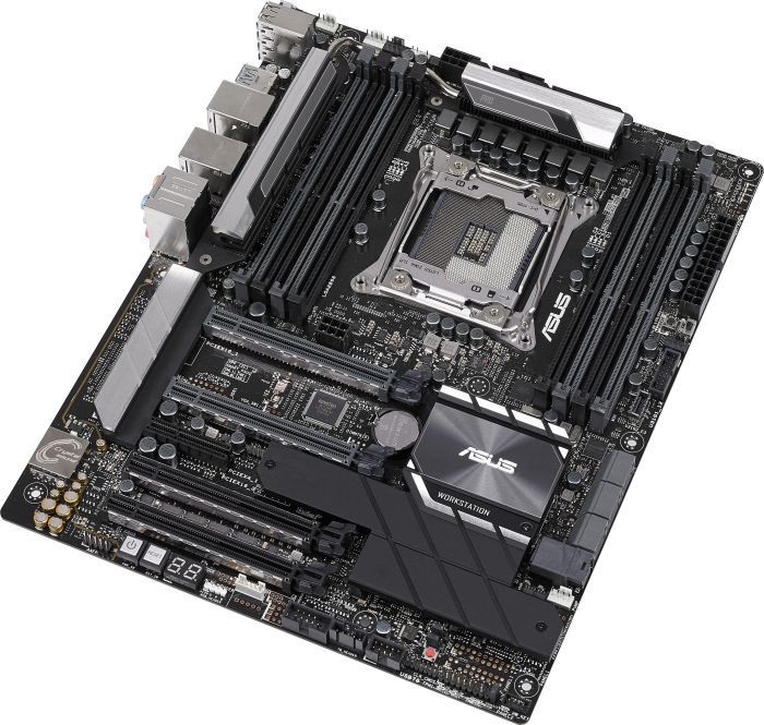 Материнская Плата Asus X299 PRO WS Soc-2066 iX299 ATX 8xDDR4 6xSATA3 SATA RAID i210AT 2хGgbEth Ret